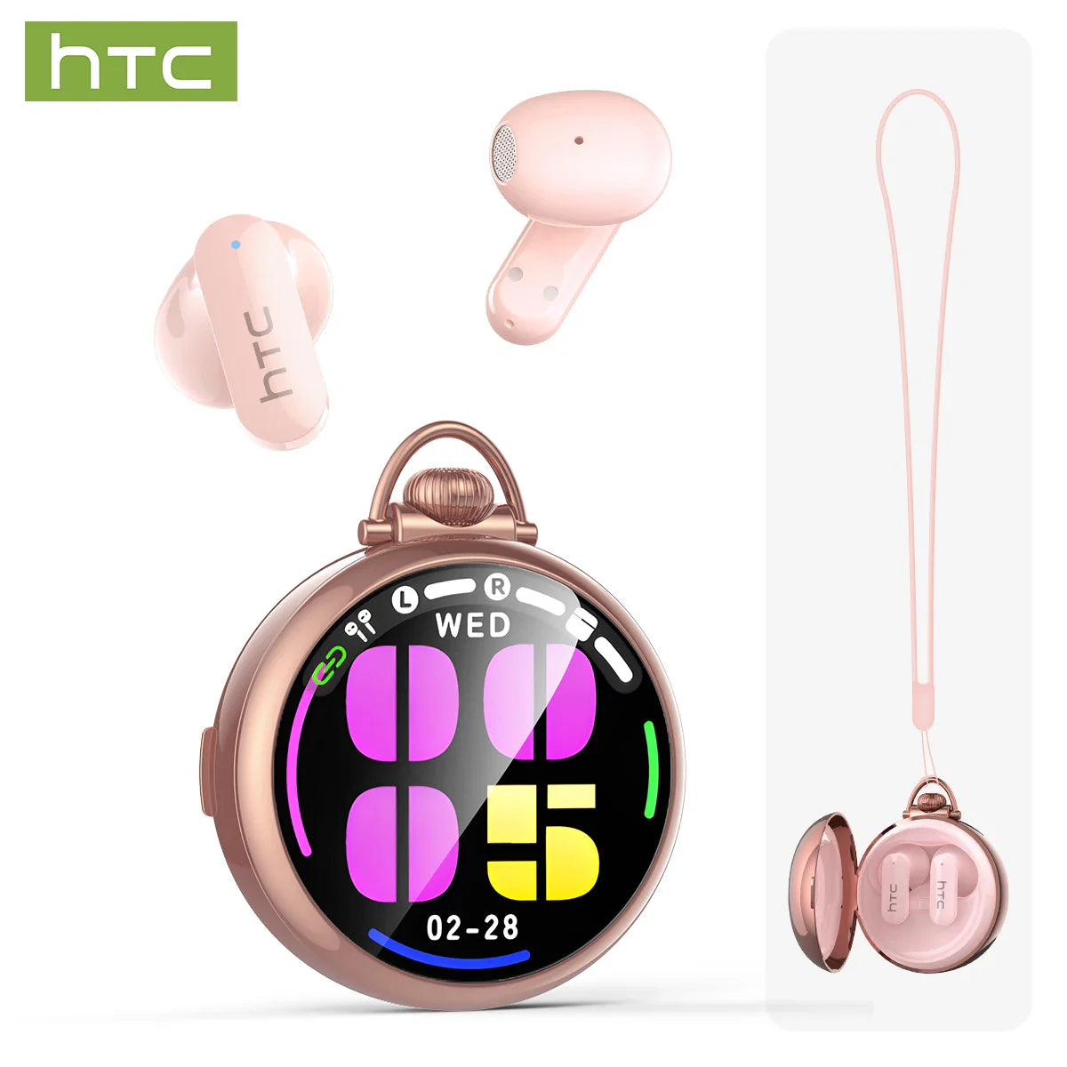 Ai Translation Smart Assistant HTC NE71 Wireless Bluetooth Earphones