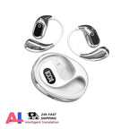 2PCS Translator Headphones 144 Languages Wireless Real Time Translation Bluetooth headset