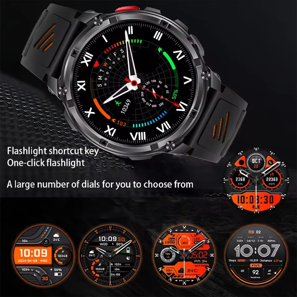 T-REX3 1100mAh Battery Smart Watch Men