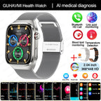 ECG Smart Watch BT Call Heart Rate Blood lipids Uric acid Health Monitor