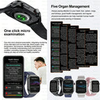 ECG Smart Watch BT Call Heart Rate Blood lipids Uric acid Health Monitor