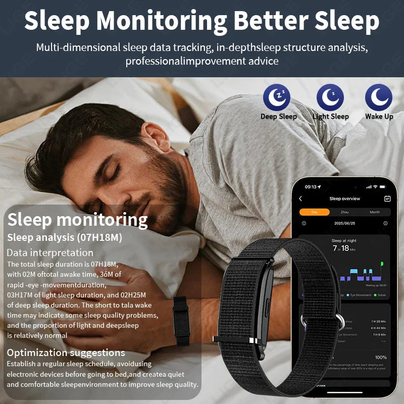 Smart Bracelet Health Monitoring Sport Fitness Tracker Electronic Watch
