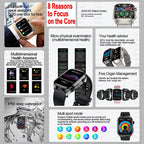 ECG Smart Watch BT Call Heart Rate Blood lipids Uric acid Health Monitor
