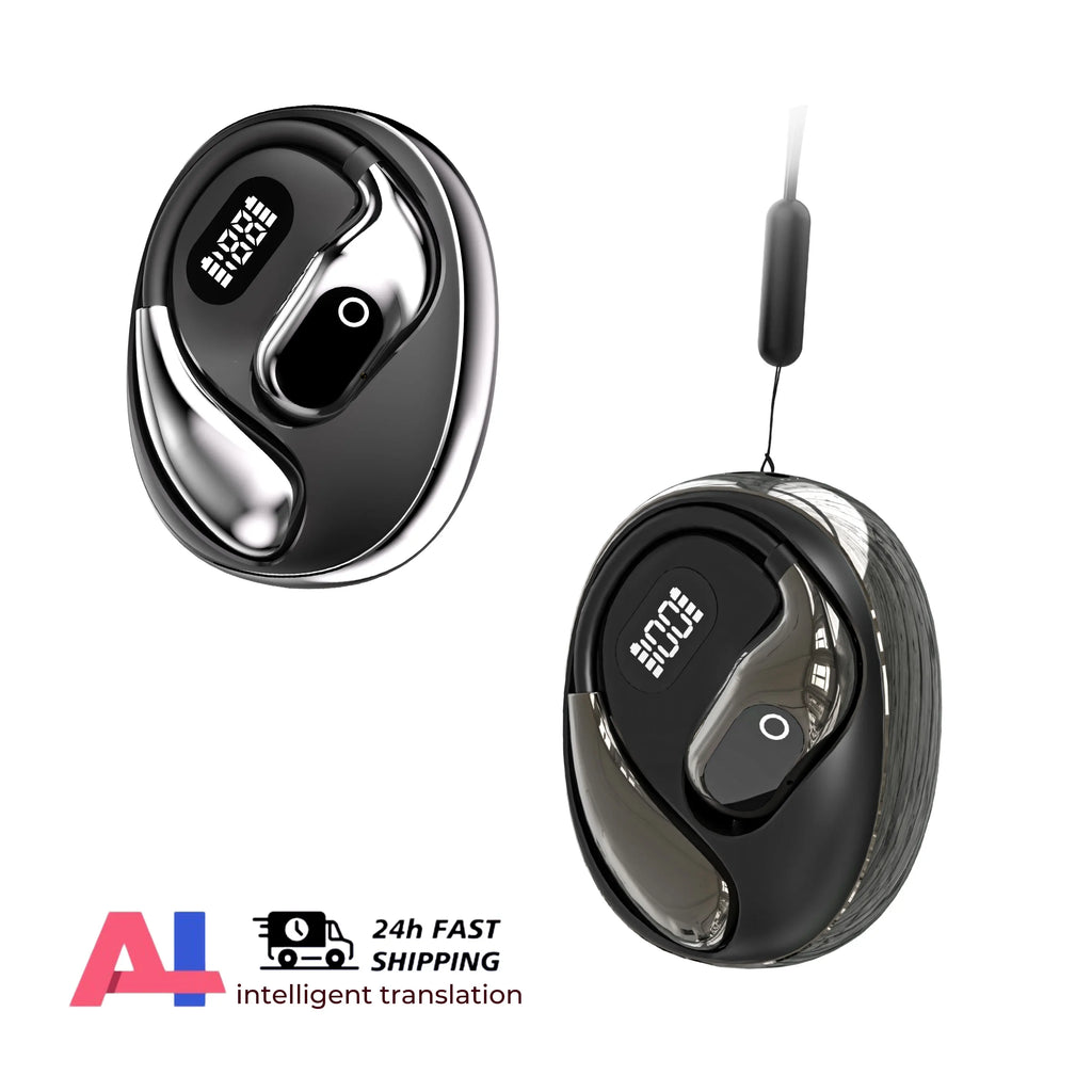 2PCS Translator Headphones 144 Languages Wireless Real Time Translation Bluetooth headset