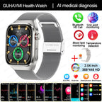 ECG Smart Watch BT Call Heart Rate Blood lipids Uric acid Health Monitor