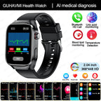 ECG Smart Watch BT Call Heart Rate Blood lipids Uric acid Health Monitor